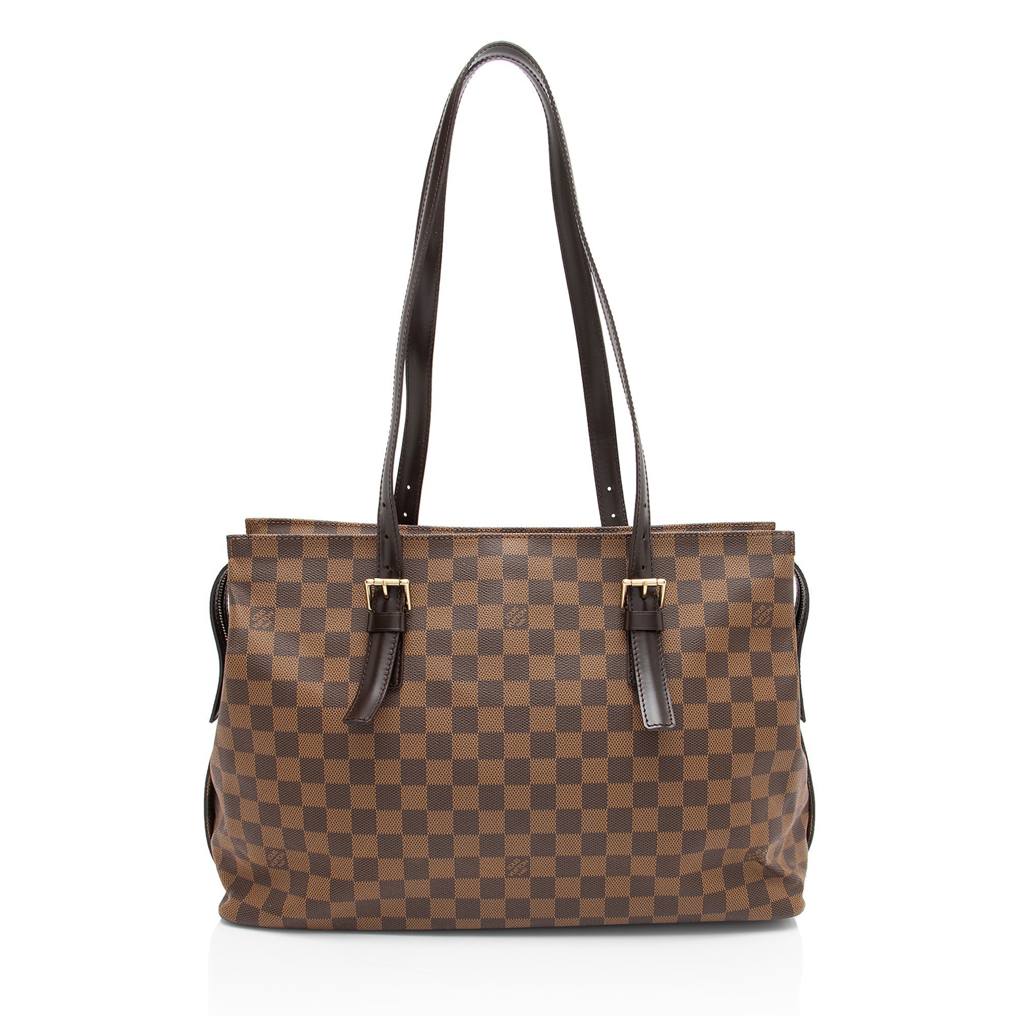 Louis Vuitton Vintage Damier Ebene Chelsea Tote (SHF-GgK1jX)
