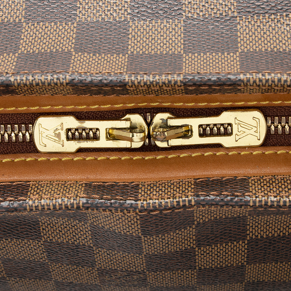 Louis Vuitton Vintage Damier Ebene Columbine Tote (SHF-19498)