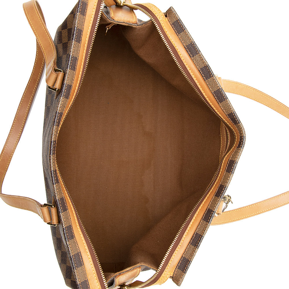 Louis Vuitton Vintage Damier Ebene Columbine Tote (SHF-19498)