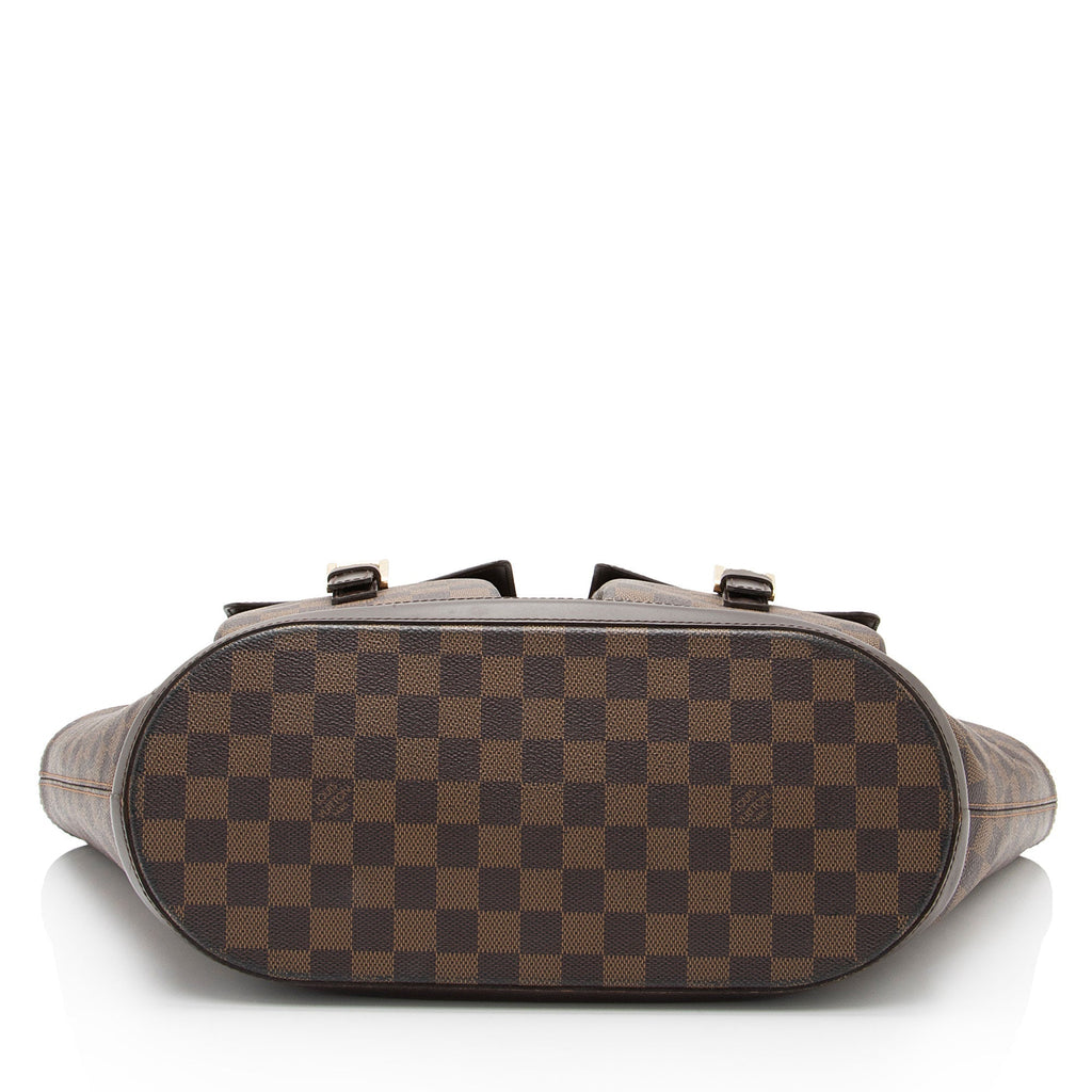 Louis Vuitton Vintage Damier Ebene Manosque GM Tote (SHF-G3eE2u)