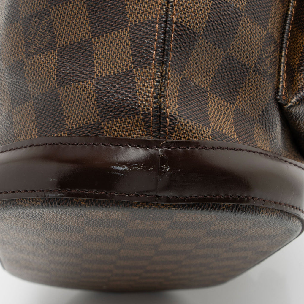 Louis Vuitton Vintage Damier Ebene Manosque GM Tote (SHF-FjEgLy)