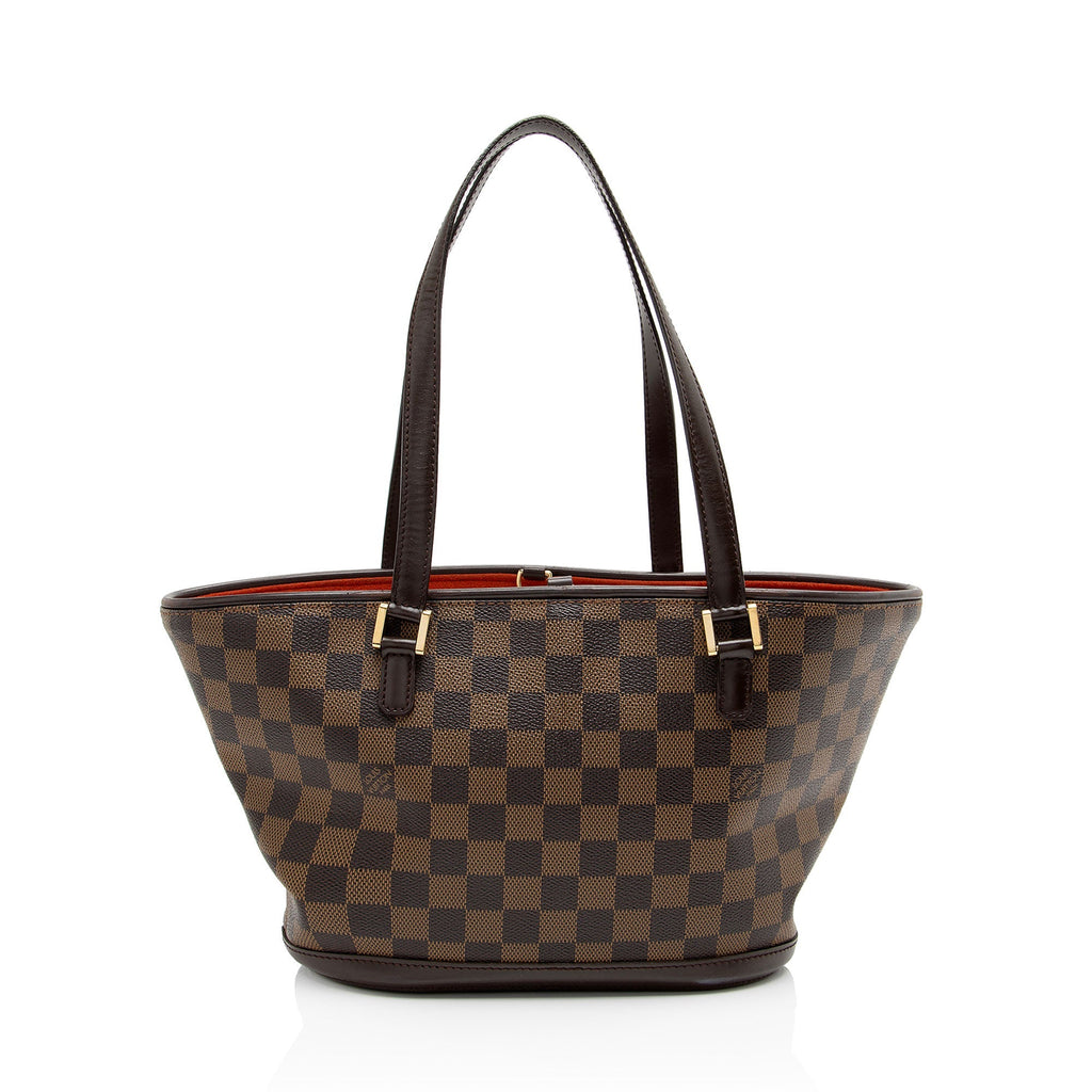 Louis Vuitton Vintage Damier Ebene Manosque PM Tote