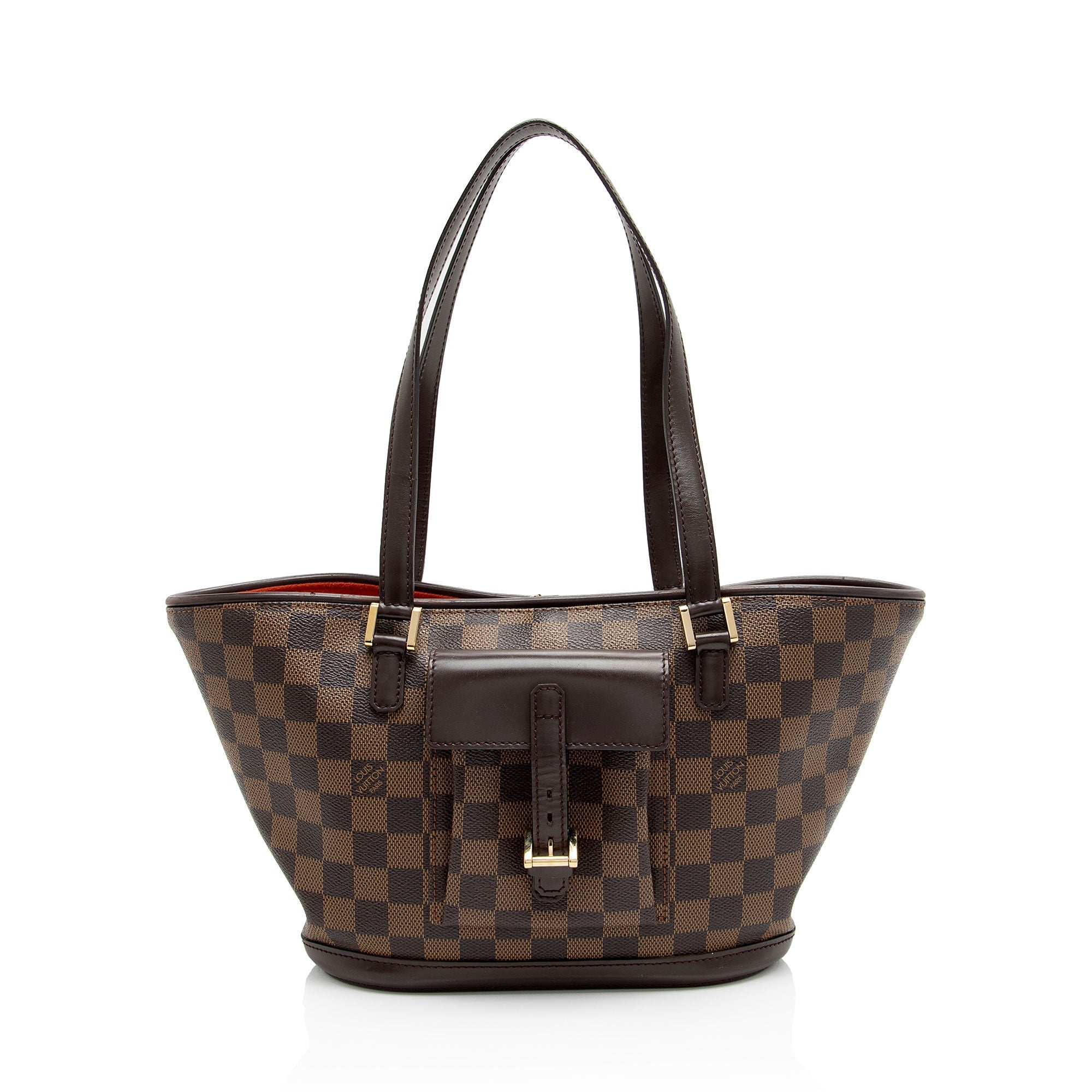Louis Vuitton Vintage Damier Ebene Manosque PM Tote