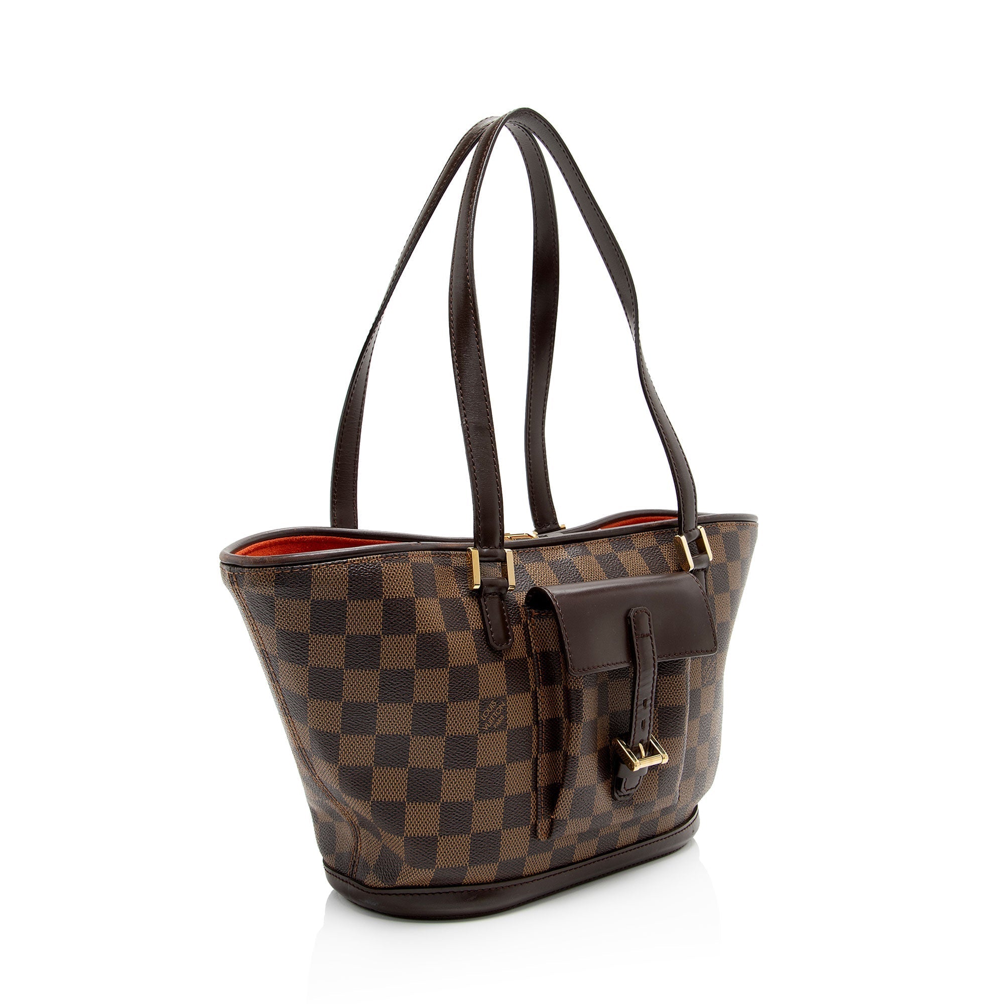 Louis Vuitton Vintage Damier Ebene Manosque PM Tote