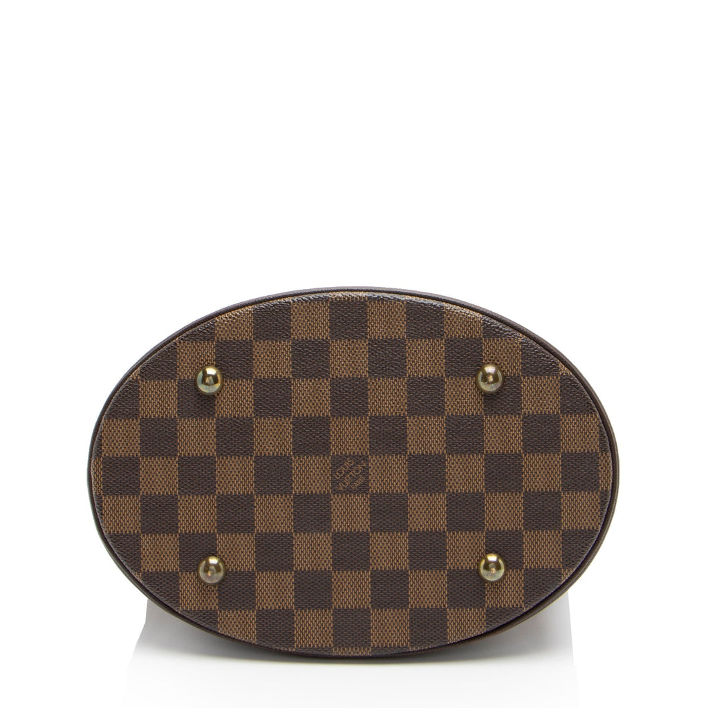 Louis Vuitton Vintage Damier Ebene Marais Bucket Tote