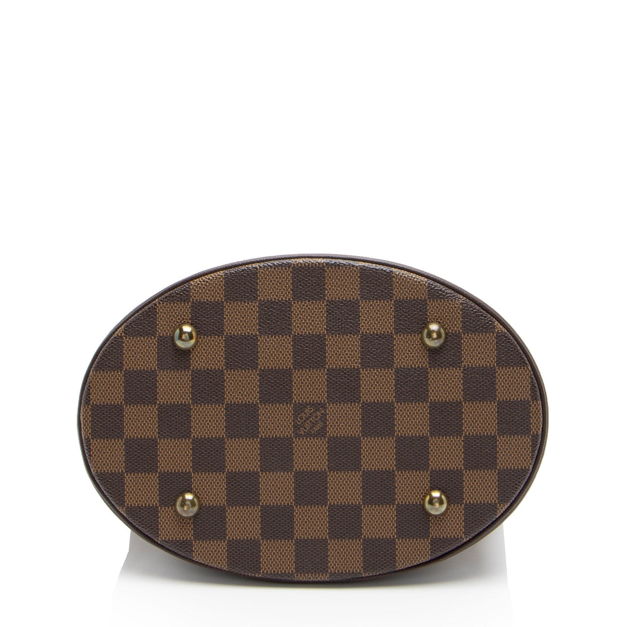 Louis Vuitton Vintage Damier Ebene Marais Bucket Tote