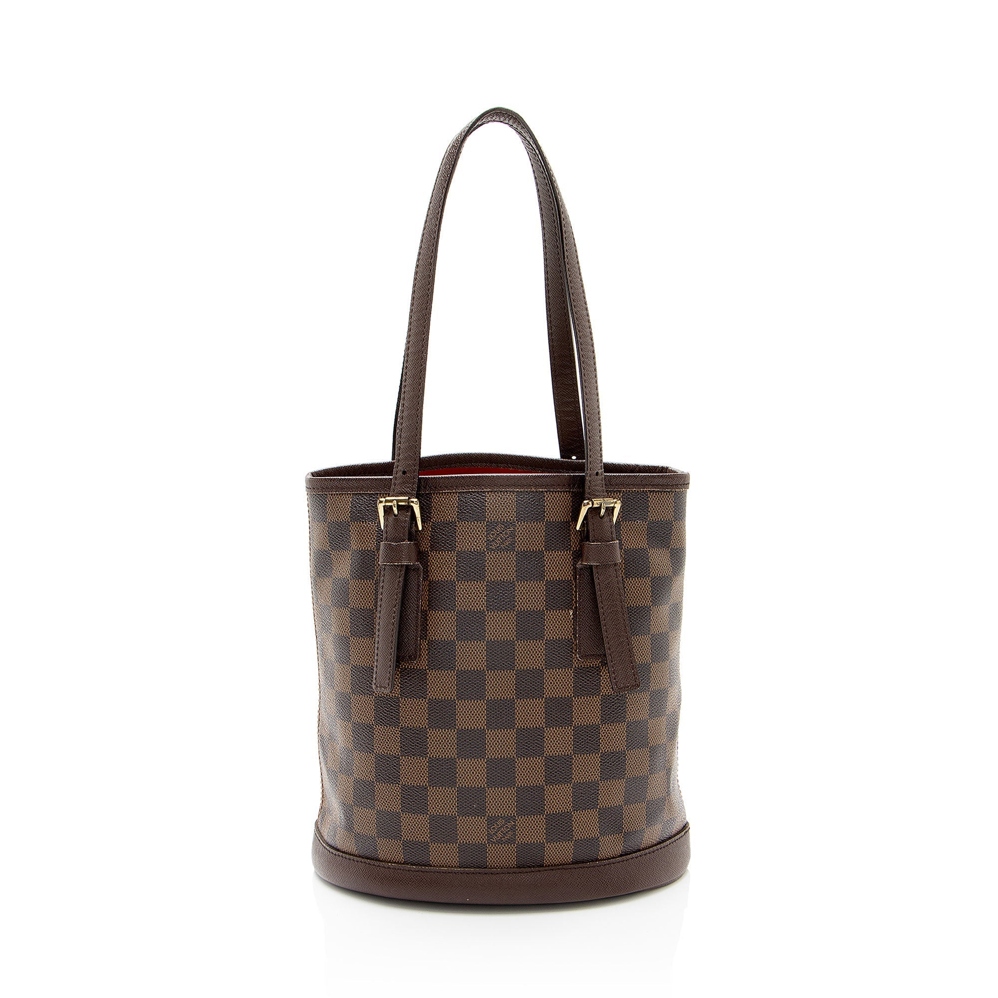 Louis Vuitton Vintage Damier Ebene Marais Bucket Tote