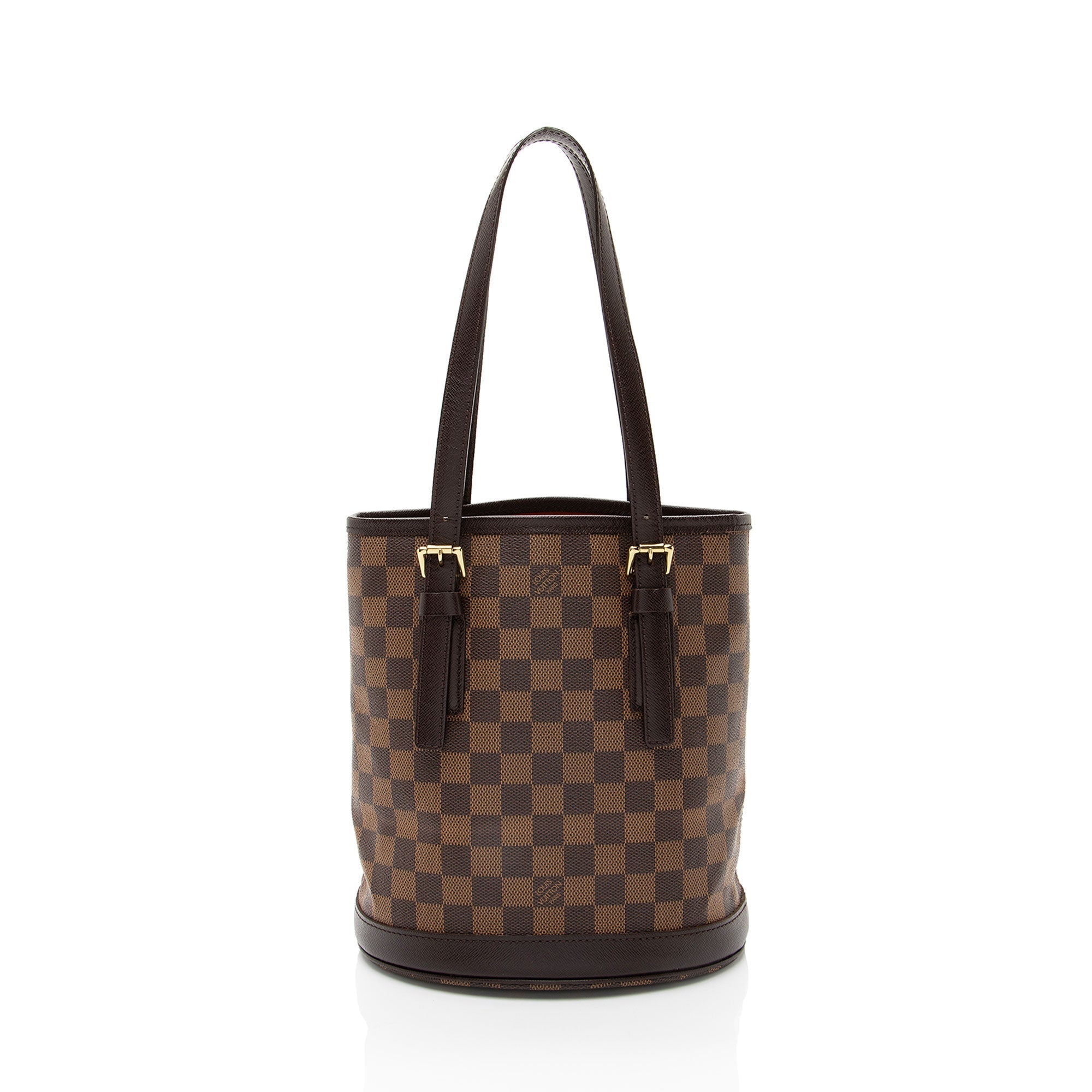 Louis Vuitton Vintage Damier Ebene Marais Bucket Tote