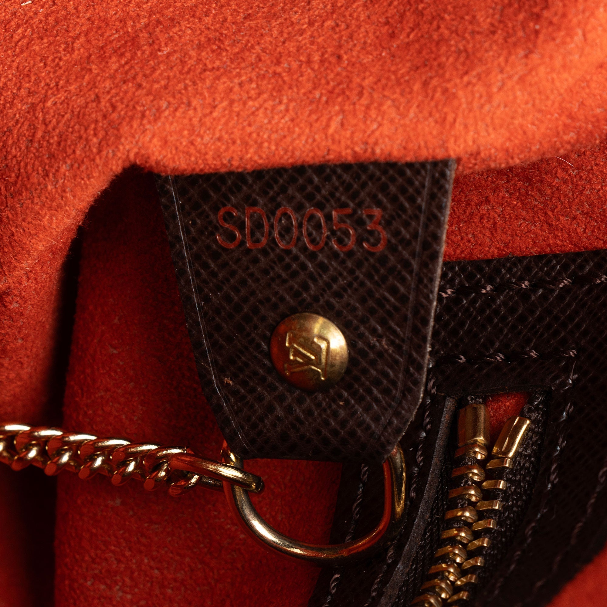 Louis Vuitton Vintage Damier Ebene Marais Bucket Tote