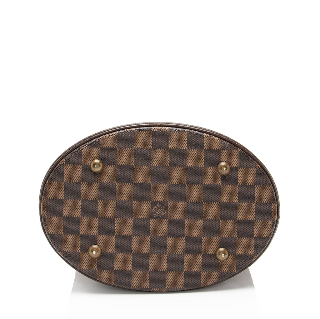 Louis Vuitton Vintage Damier Ebene Marais Bucket Tote