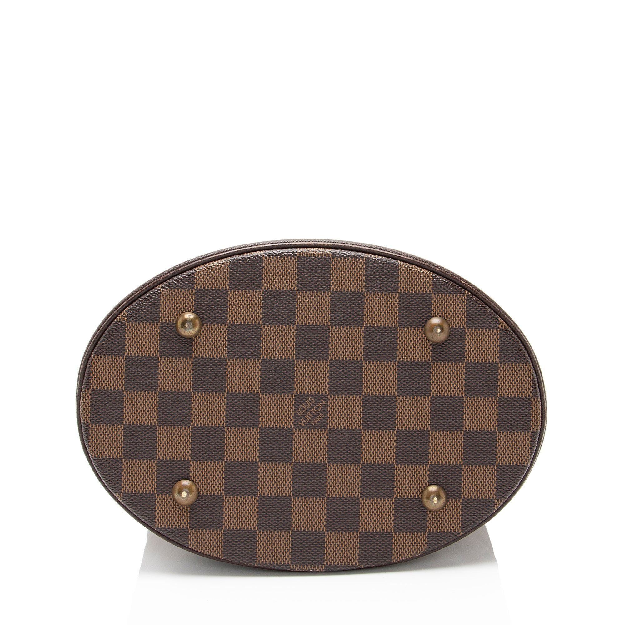 Louis Vuitton Vintage Damier Ebene Marais Bucket Tote
