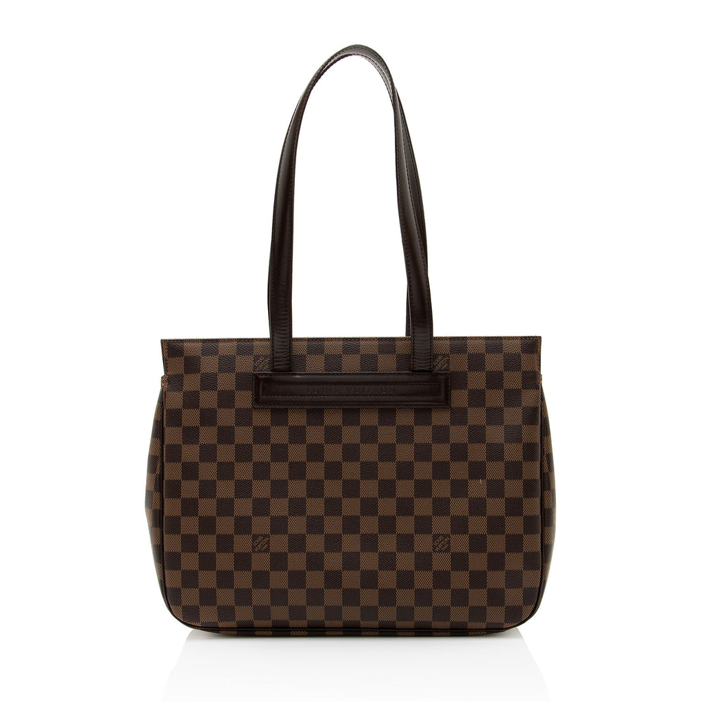 Louis Vuitton Vintage Damier Ebene Parioli PM Tote (SHF-2DWisT)