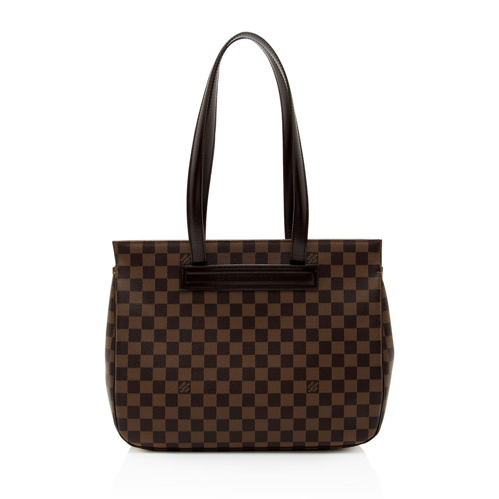 Louis Vuitton Vintage Damier Ebene Parioli PM Tote (SHF-2DWisT)