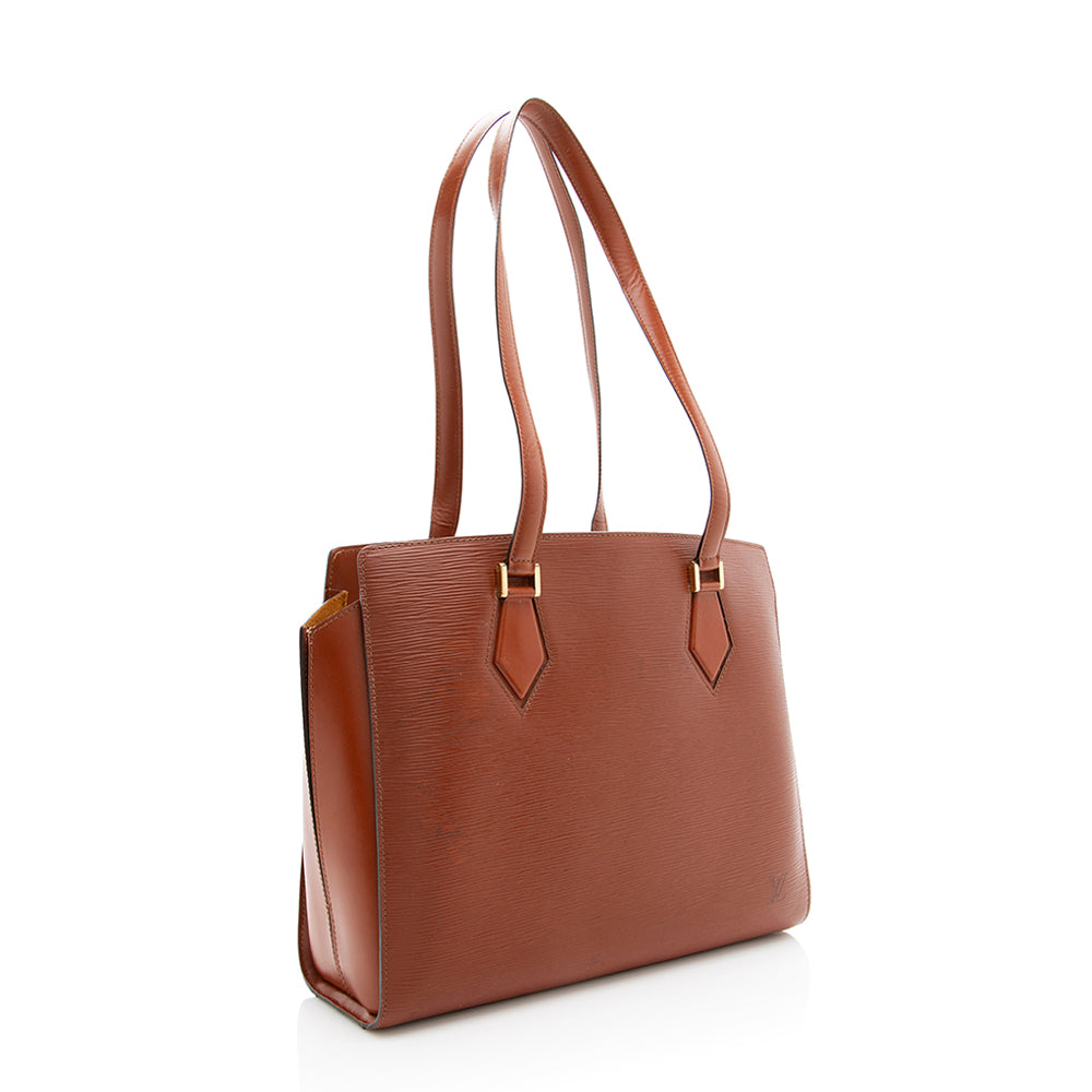 Louis Vuitton Vintage Epi Leather Duplex Tote (SHF-19003)