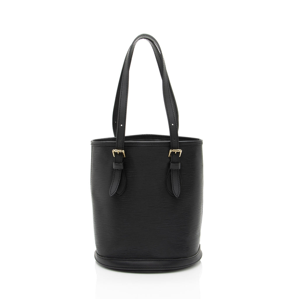 Louis Vuitton Vintage Epi Leather Petit Bucket Tote