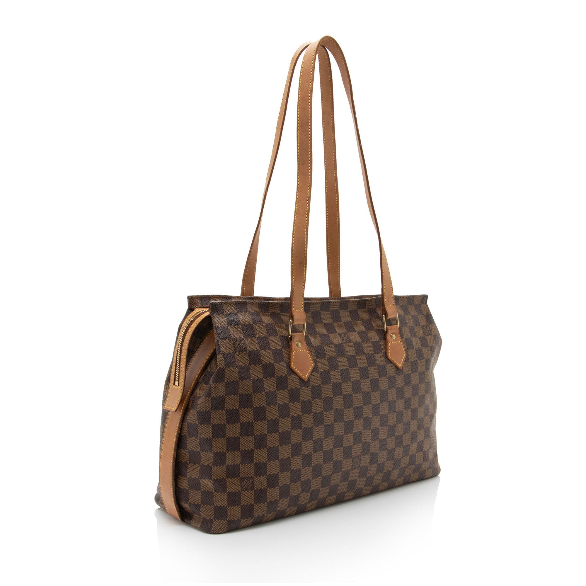 Louis Vuitton Vintage Limited Edition Damier Ebene Centenaire Chelsea Tote (SHF-FNBK16)