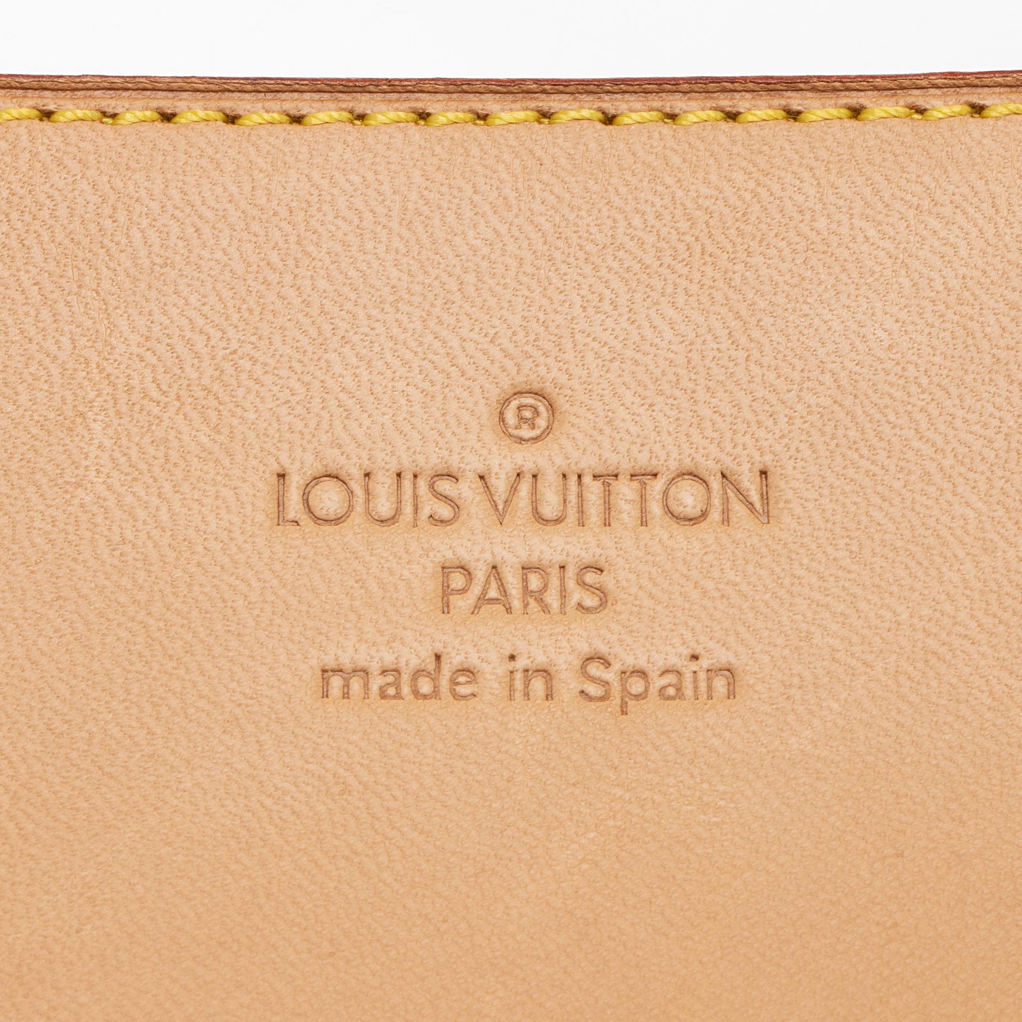 Louis Vuitton Vintage Limited Edition Monogram Vinyl Ambre Cruise Tote (SHF-FfiVXi)