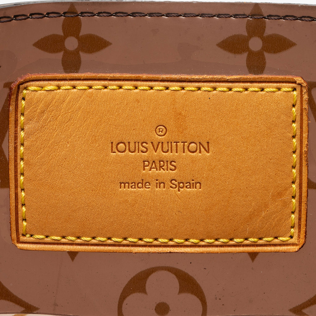 Louis Vuitton Vintage Limited Edition Monogram Vinyl Ambre Cruise Tote