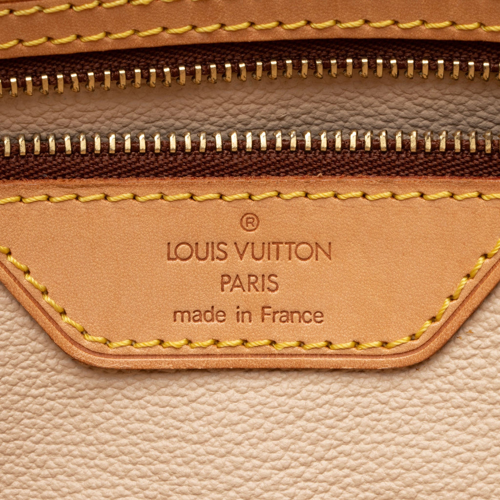 Louis Vuitton Vintage Monogram Canvas Bucket GM Tote (SHF-nQDvZ0)