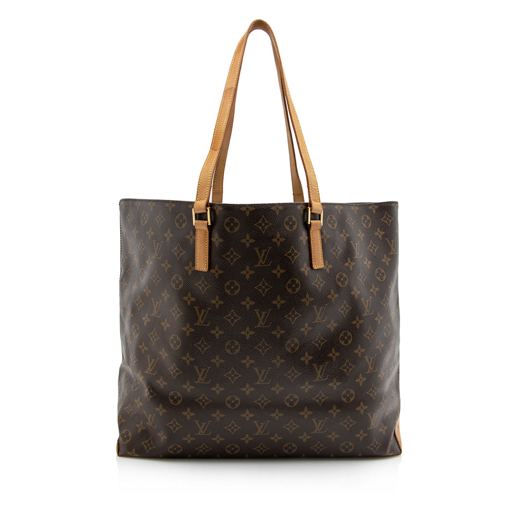 Louis Vuitton Vintage Monogram Canvas Cabas Alto Tote (SHF-16260)