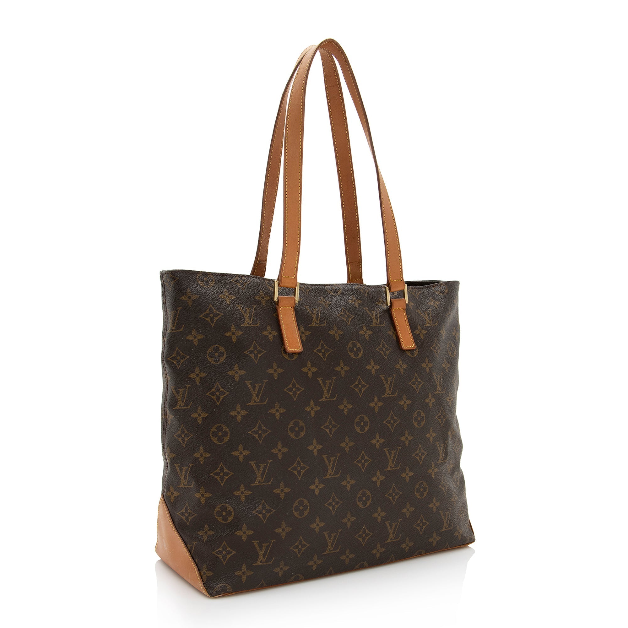 Louis Vuitton Vintage Monogram Canvas Cabas Mezzo Tote (SHF-22165)
