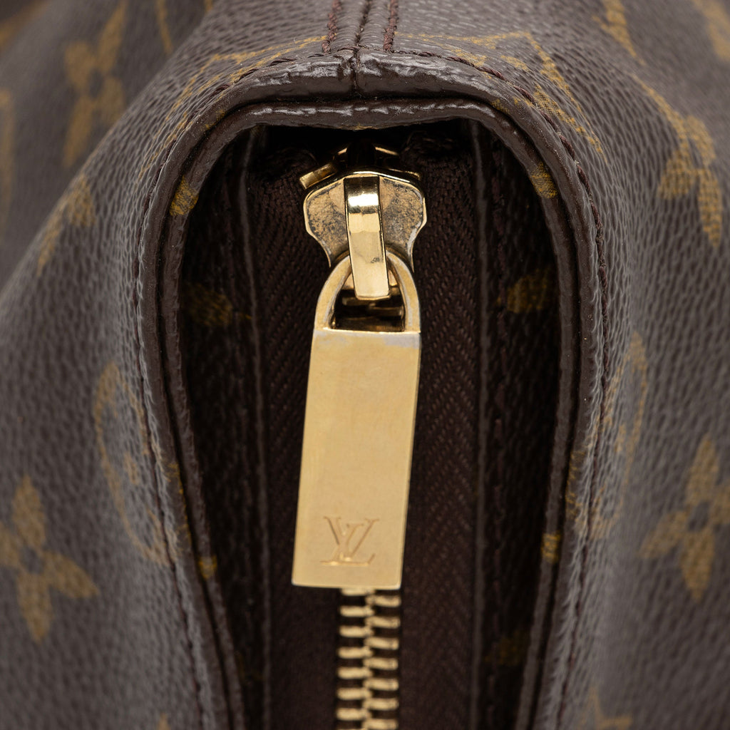 Louis Vuitton Vintage Monogram Canvas Cabas Mezzo Tote (SHF-DSh8in)