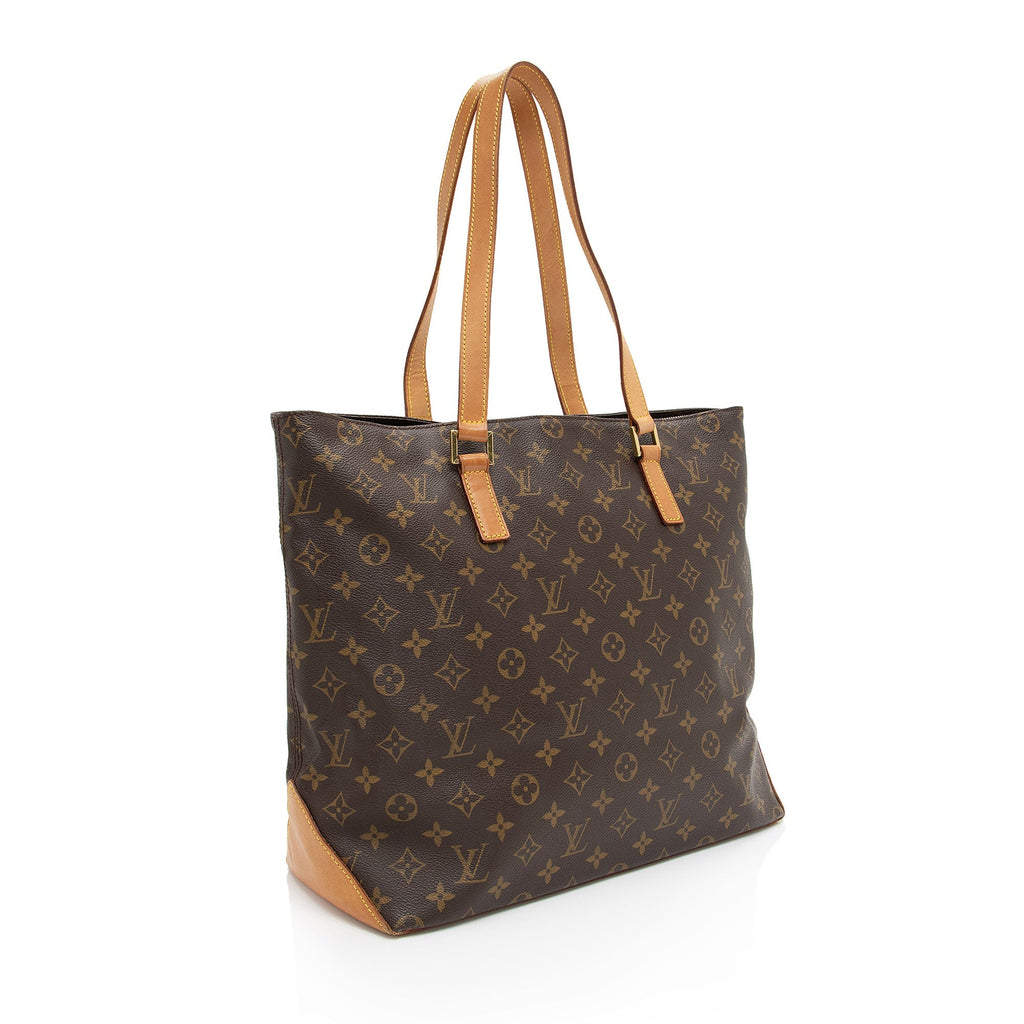 Louis Vuitton Vintage Monogram Canvas Cabas Mezzo Tote (SHF-Ajxqry)