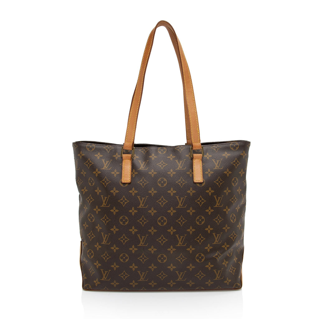 Louis Vuitton Vintage Monogram Canvas Cabas Mezzo Tote (SHF-wC2TEX)