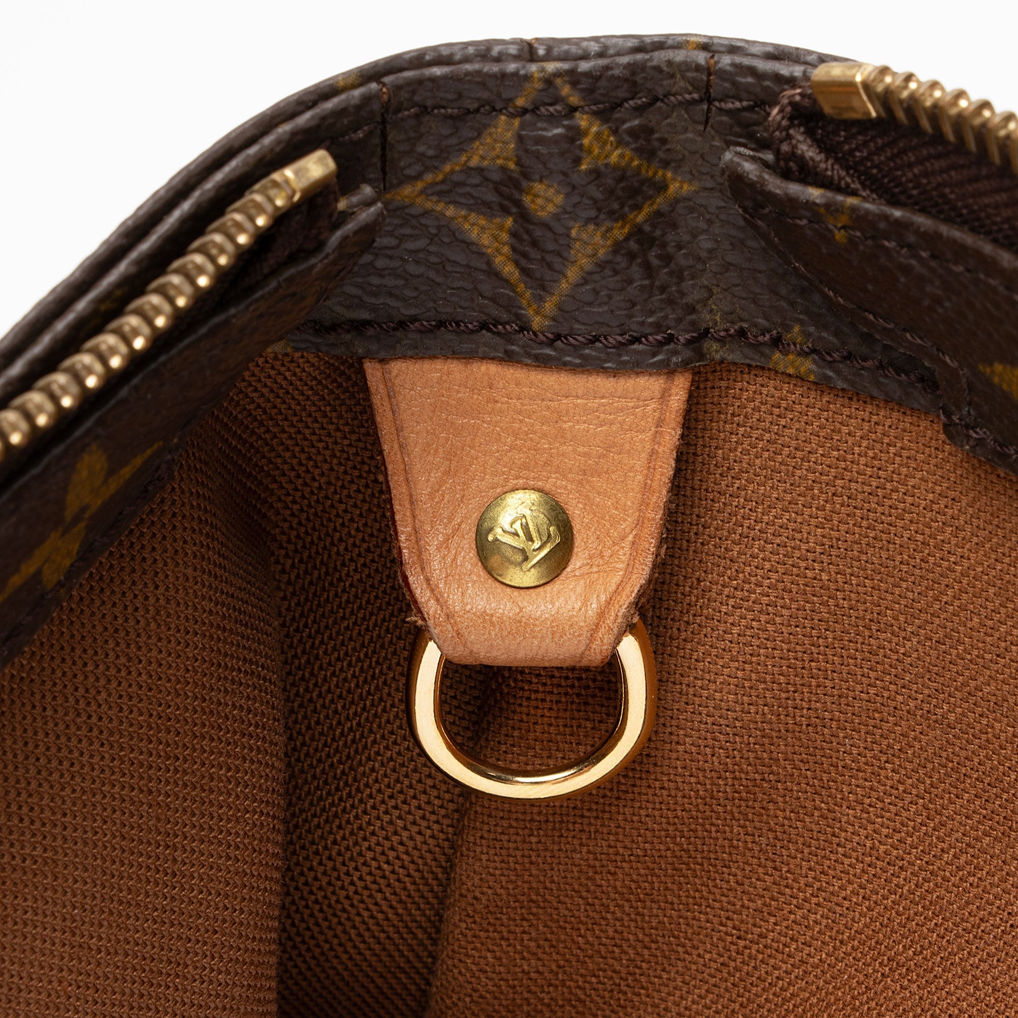 Louis Vuitton Vintage Monogram Canvas Cabas Mezzo Tote (SHF-wC2TEX)