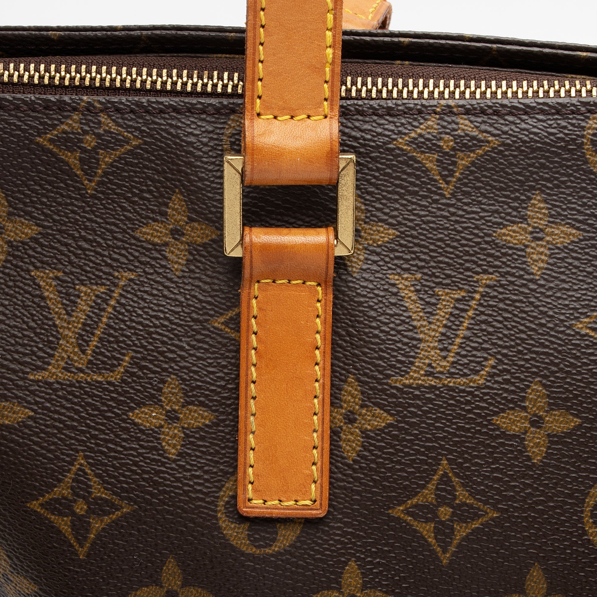 Louis Vuitton Vintage Monogram Canvas Cabas Mezzo Tote (SHF-gWgXjG)