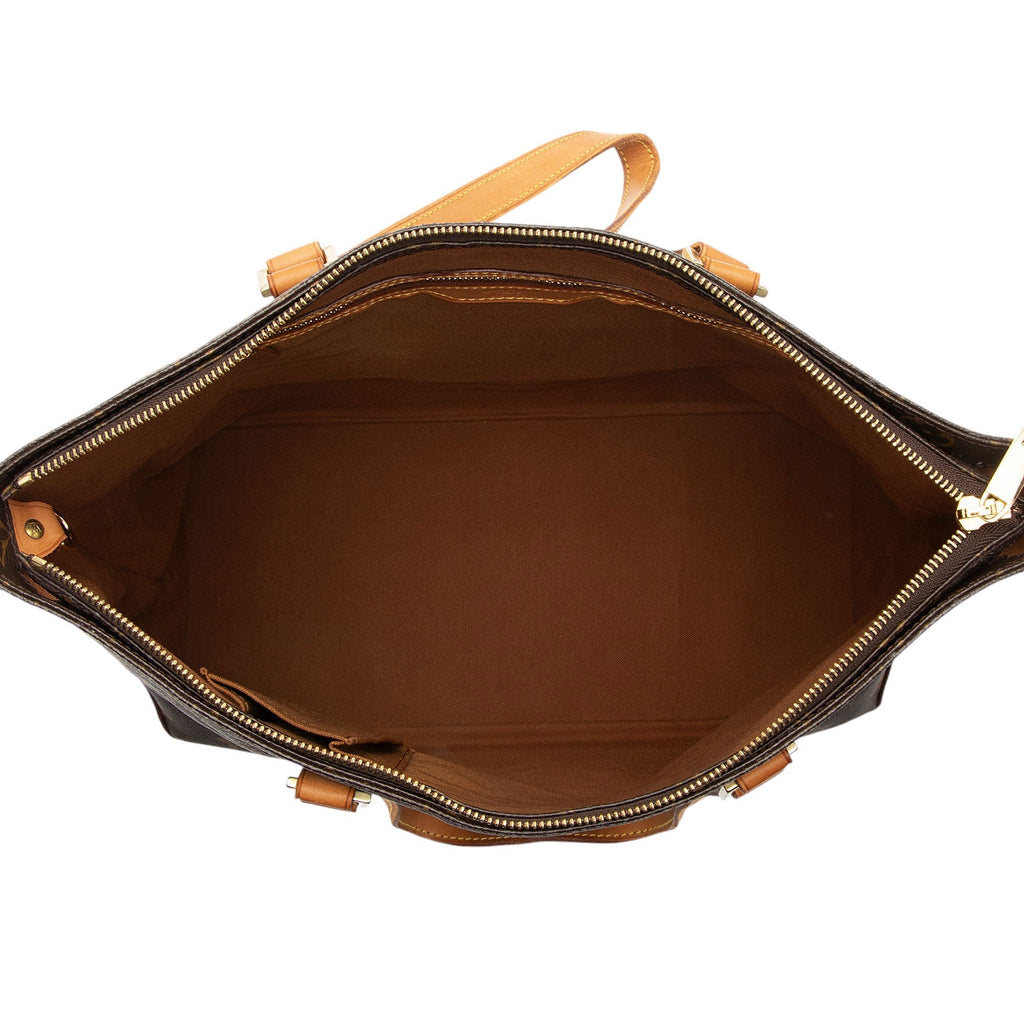 Louis Vuitton Vintage Monogram Canvas Cabas Mezzo Tote (SHF-UuGHLo)
