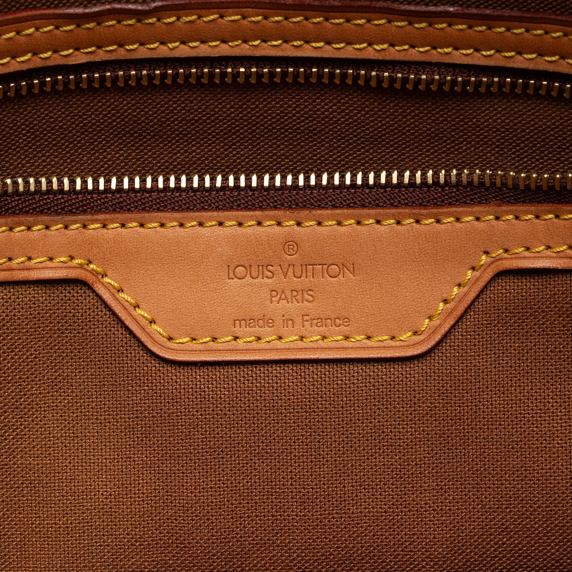 Louis Vuitton Vintage Monogram Canvas Cabas Mezzo Tote (SHF-UuGHLo)