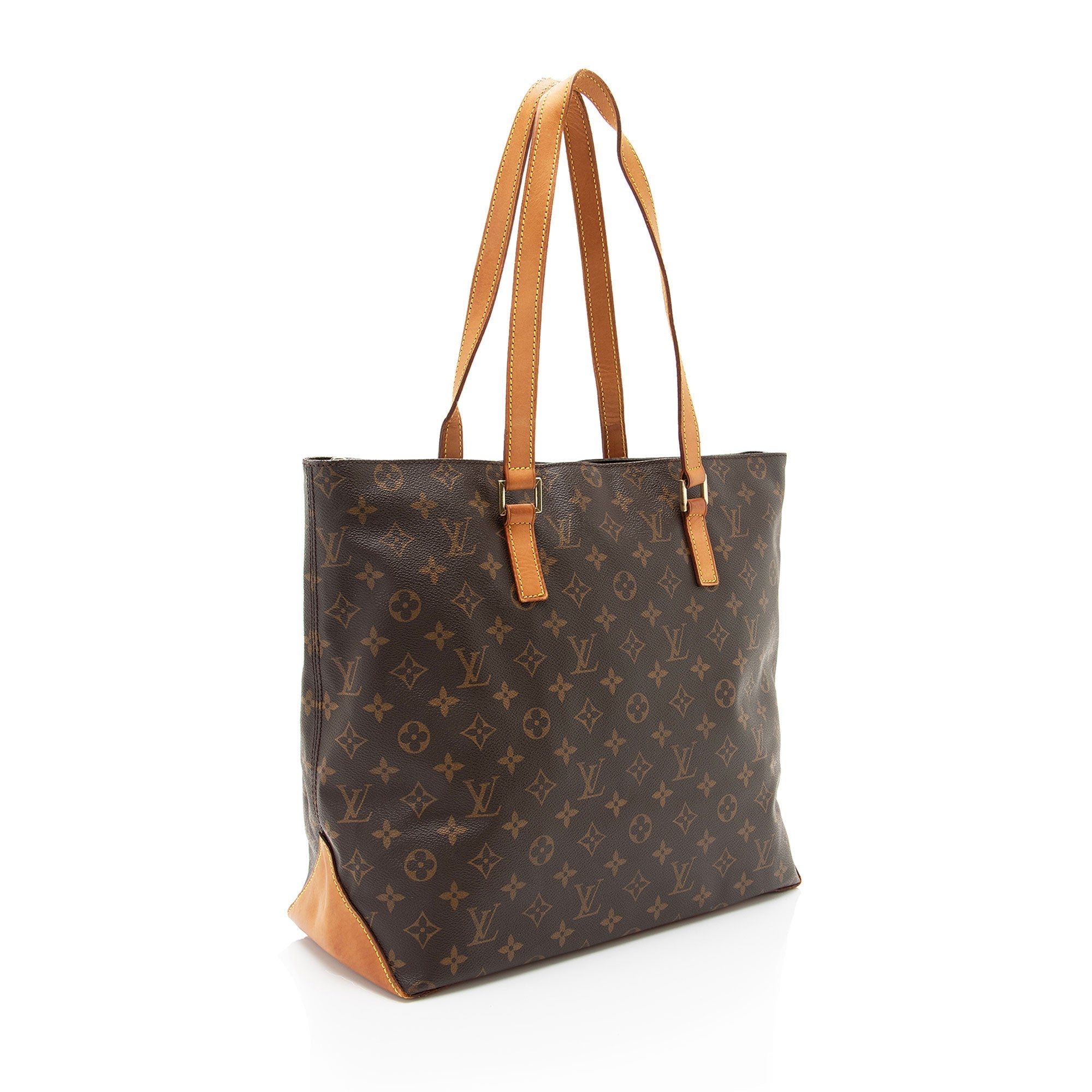 Louis Vuitton Vintage Monogram Canvas Cabas Mezzo Tote (SHF-UuGHLo)