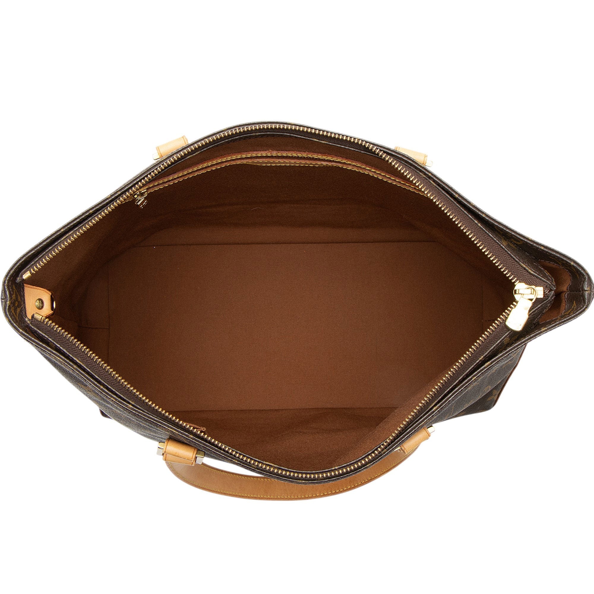Louis Vuitton Vintage Monogram Canvas Cabas Mezzo Tote (SHF-eAxo1e)
