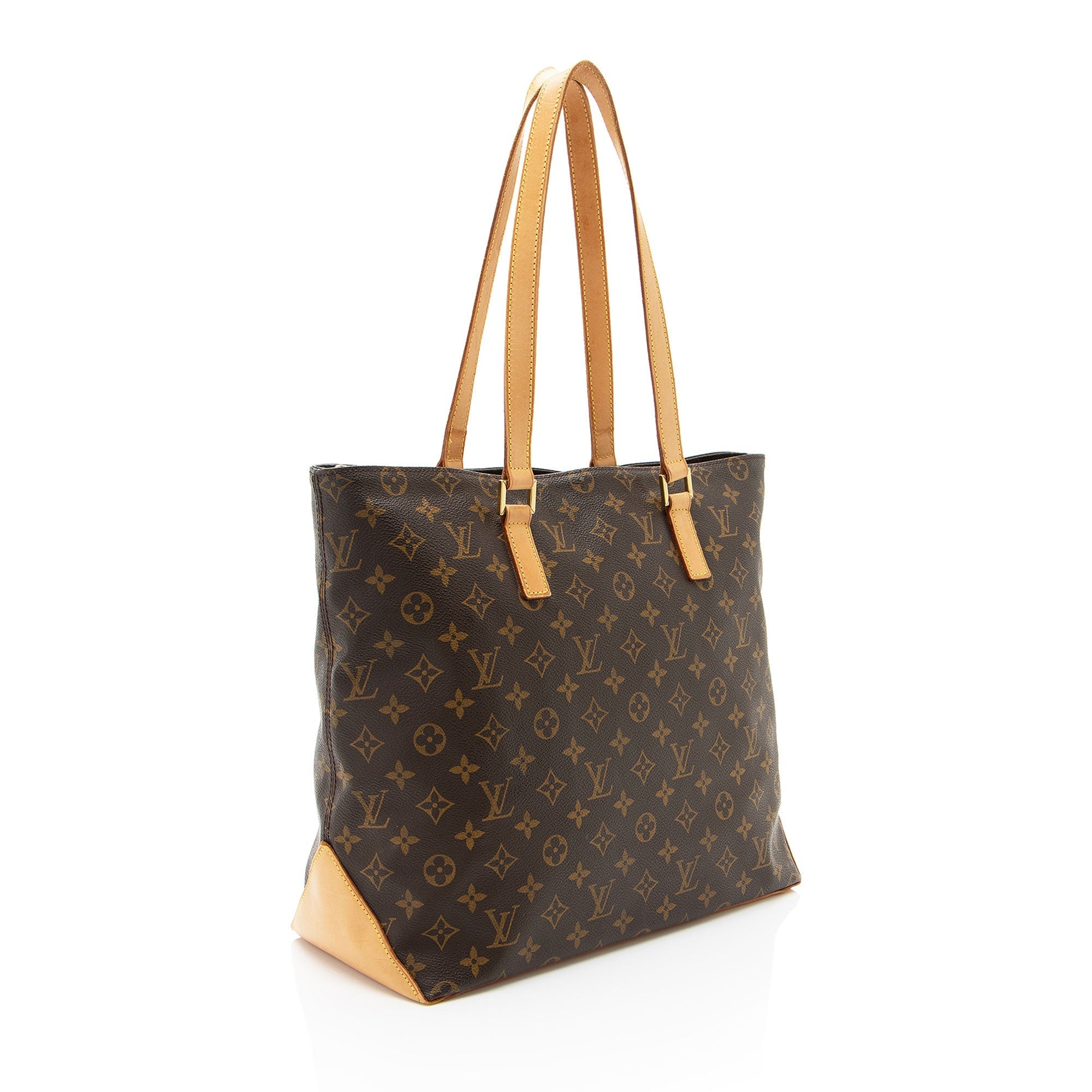 Louis Vuitton Vintage Monogram Canvas Cabas Mezzo Tote (SHF-eAxo1e)
