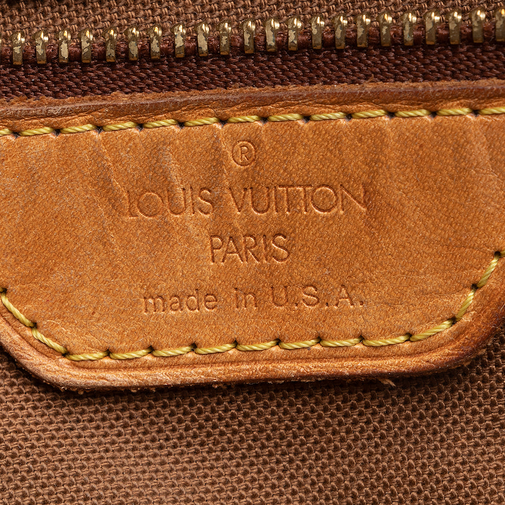 Louis Vuitton Vintage Monogram Canvas Cabas Piano Tote (SHF-19650)