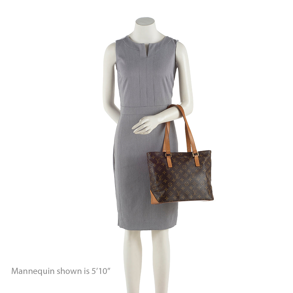 Louis Vuitton Vintage Monogram Canvas Cabas Piano Tote (SHF-19650)