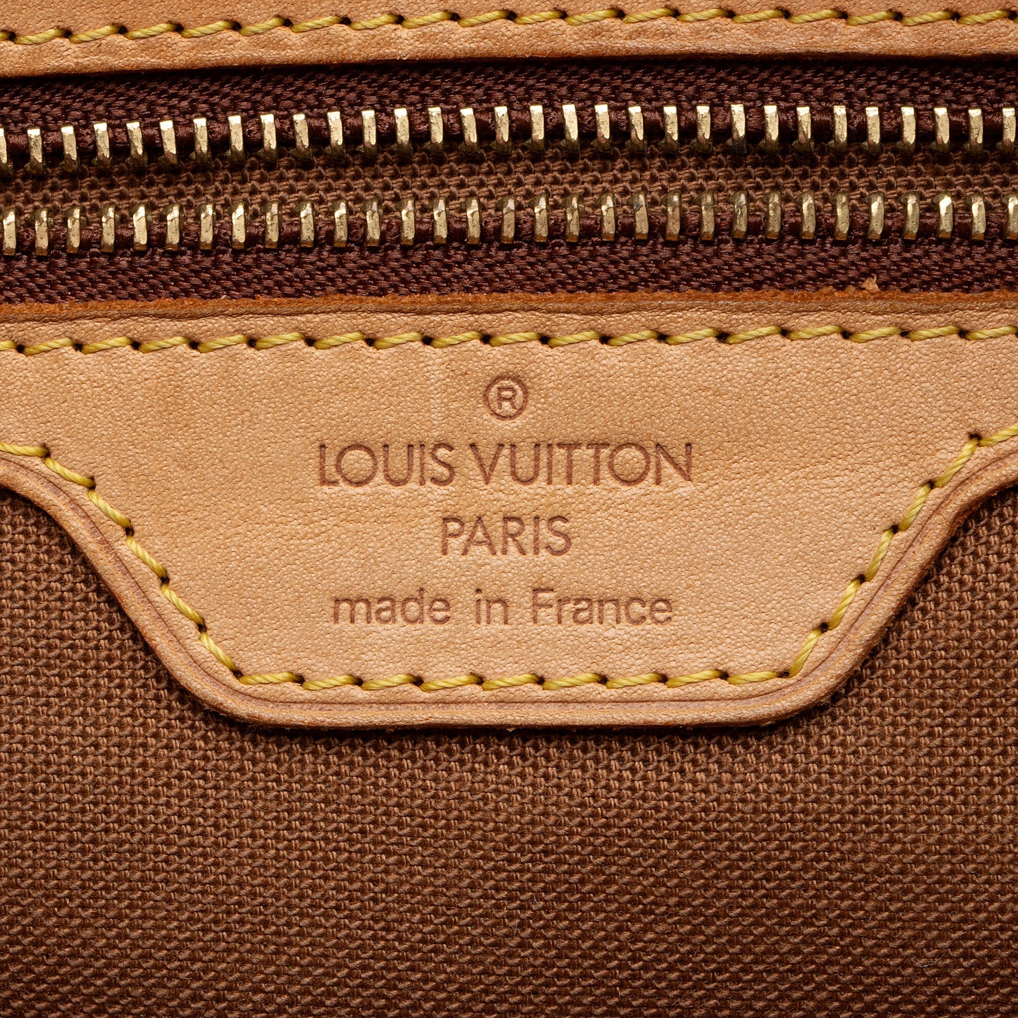 Louis Vuitton Vintage Monogram Canvas Cabas Piano Tote (SHF-H6OQFC)
