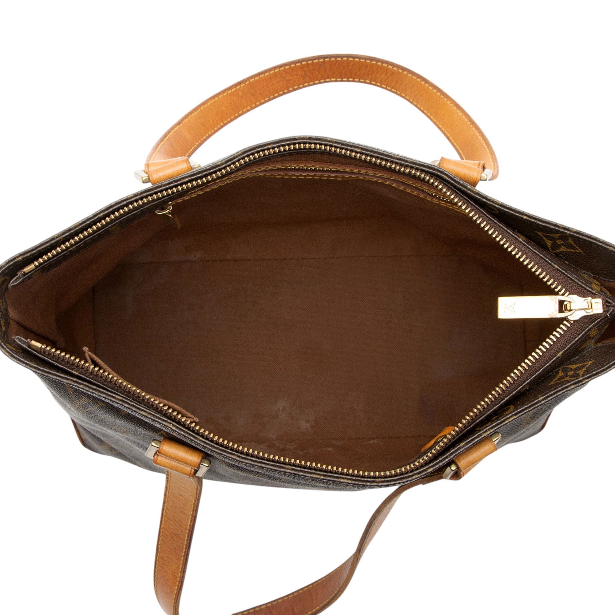 Louis Vuitton Vintage Monogram Canvas Cabas Piano Tote (SHF-AkiAZJ)