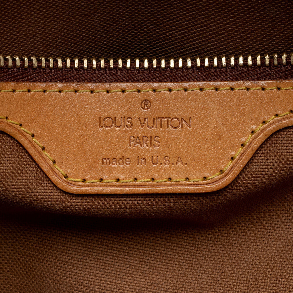 Louis Vuitton Vintage Monogram Canvas Cabas Piano Tote (SHF-AkiAZJ)