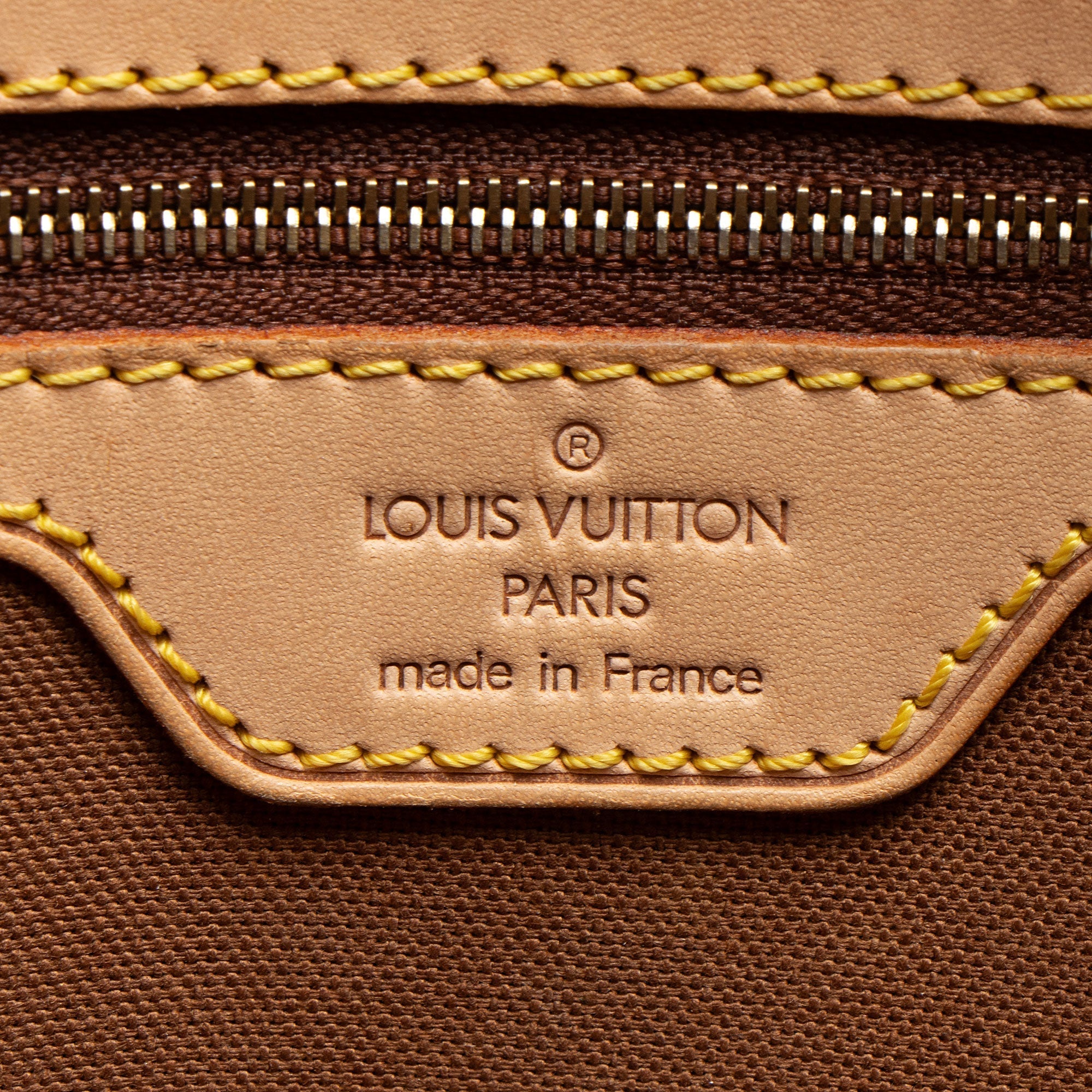 Louis Vuitton Vintage Monogram Canvas Cabas Piano Tote