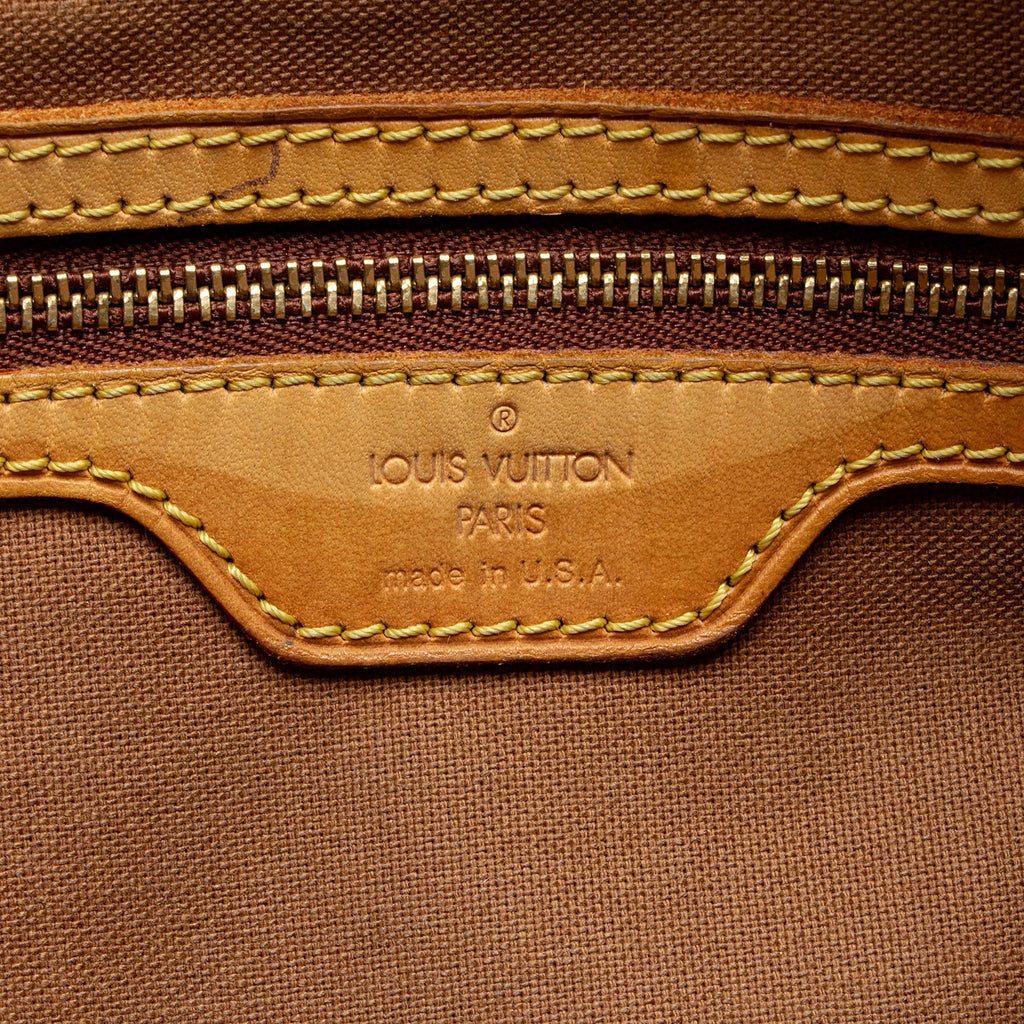 Louis Vuitton Vintage Monogram Canvas Cabas Piano Tote