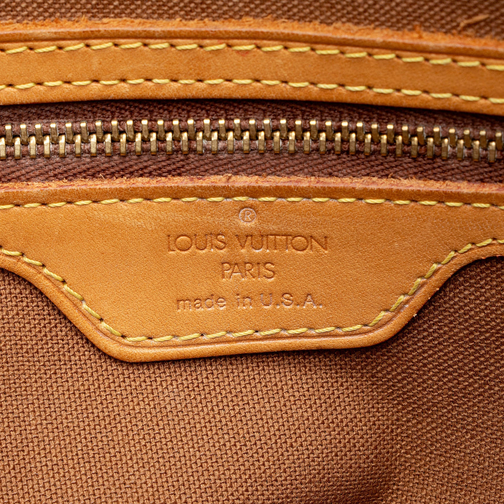 Louis Vuitton Vintage Monogram Canvas Cabas Piano Tote