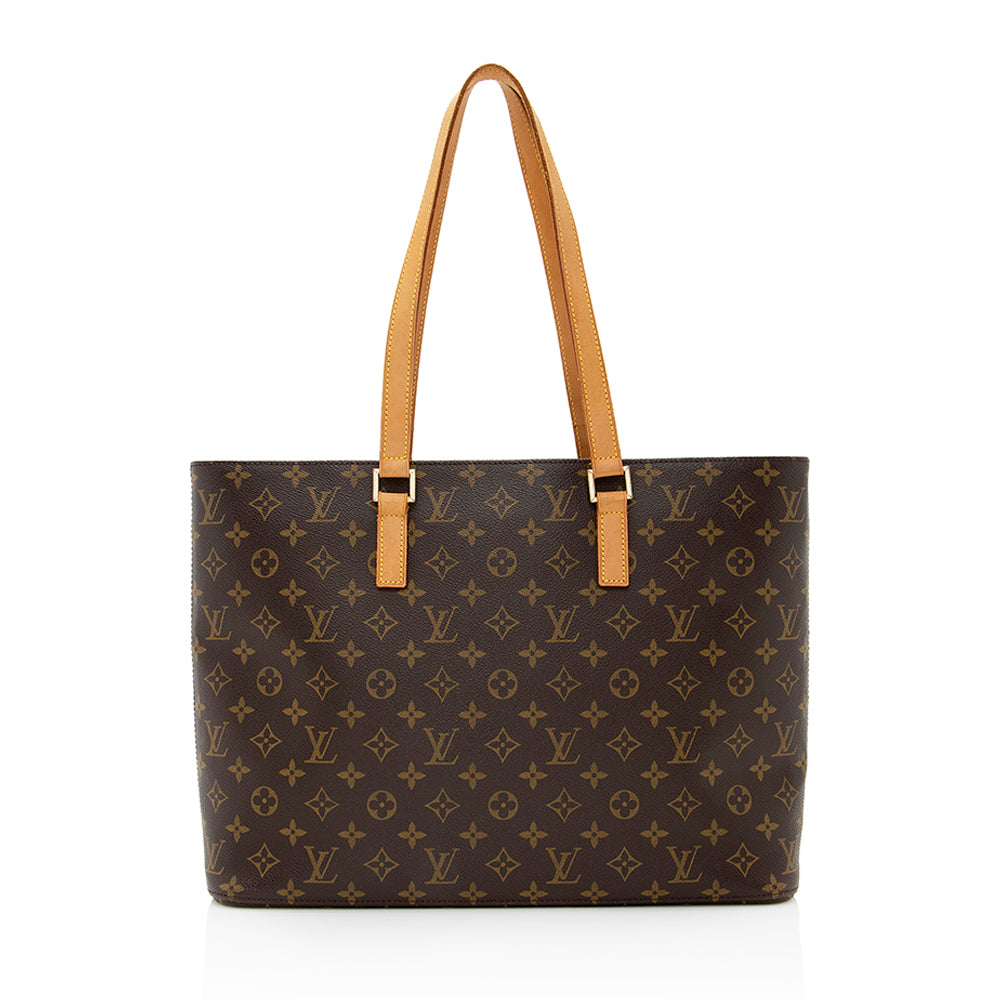 Louis Vuitton Vintage Monogram Canvas Luco Tote (SHF-21213)