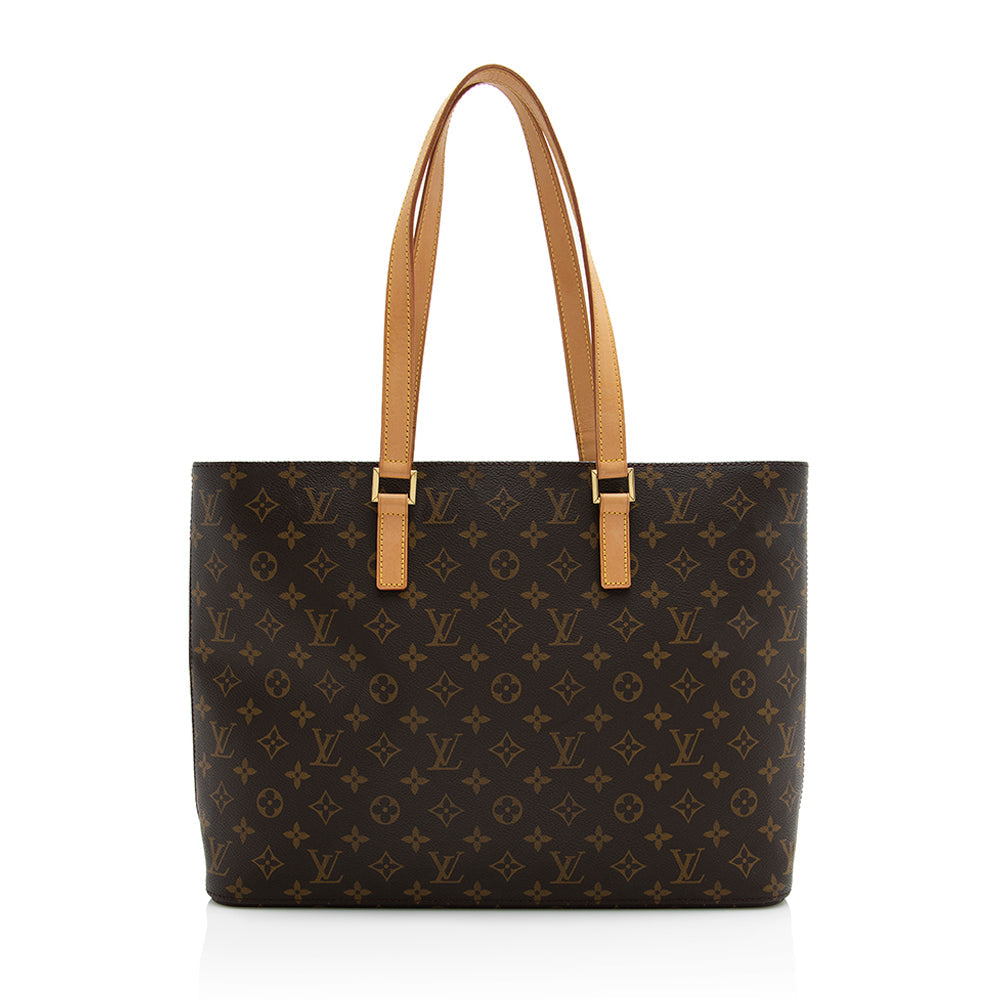 Louis Vuitton Vintage Monogram Canvas Luco Tote (SHF-22141)