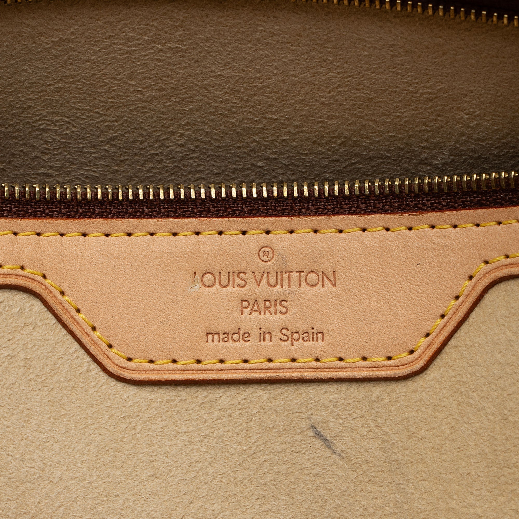 Louis Vuitton Vintage Monogram Canvas Luco Tote (SHF-ZG0894)