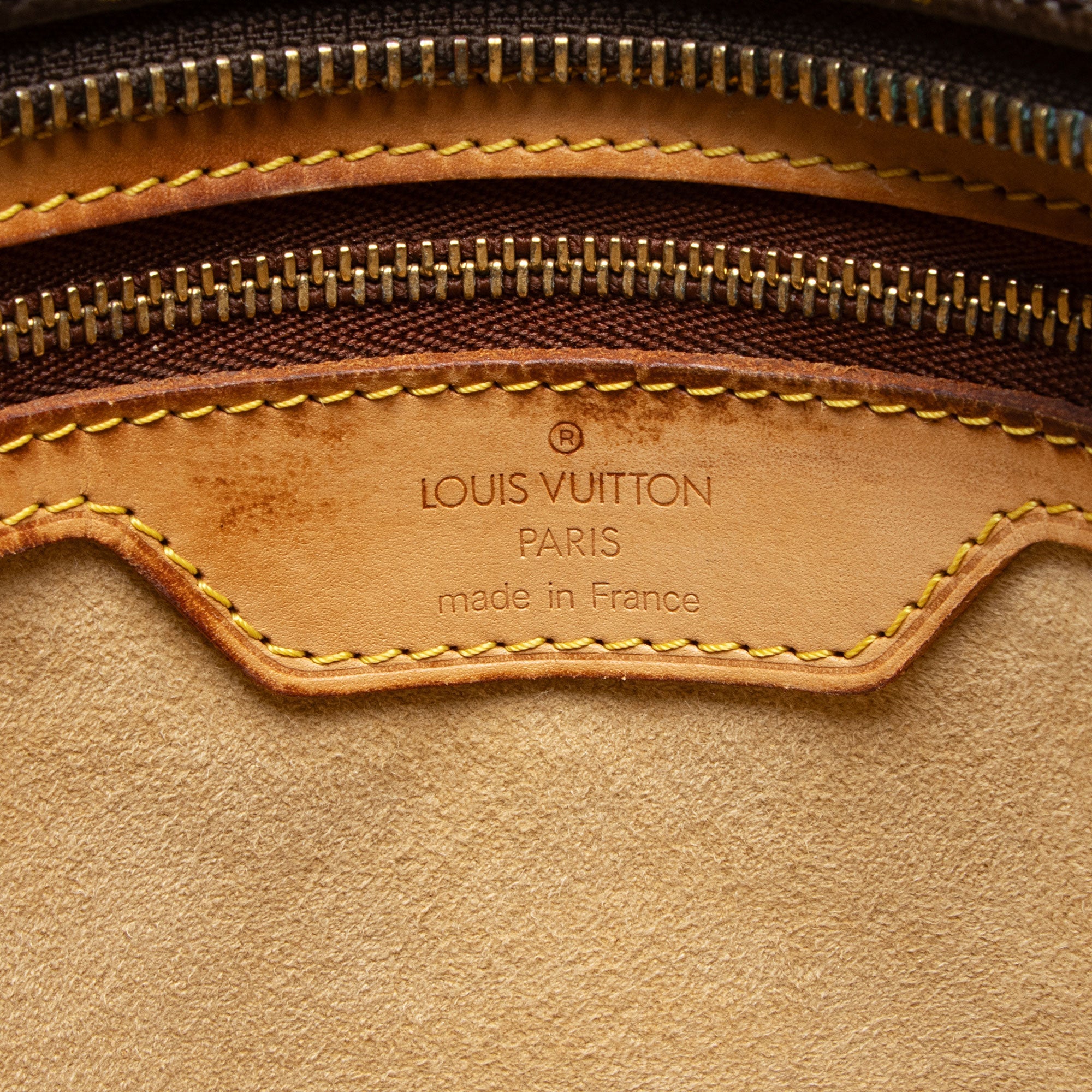 Louis Vuitton Vintage Monogram Canvas Luco Tote