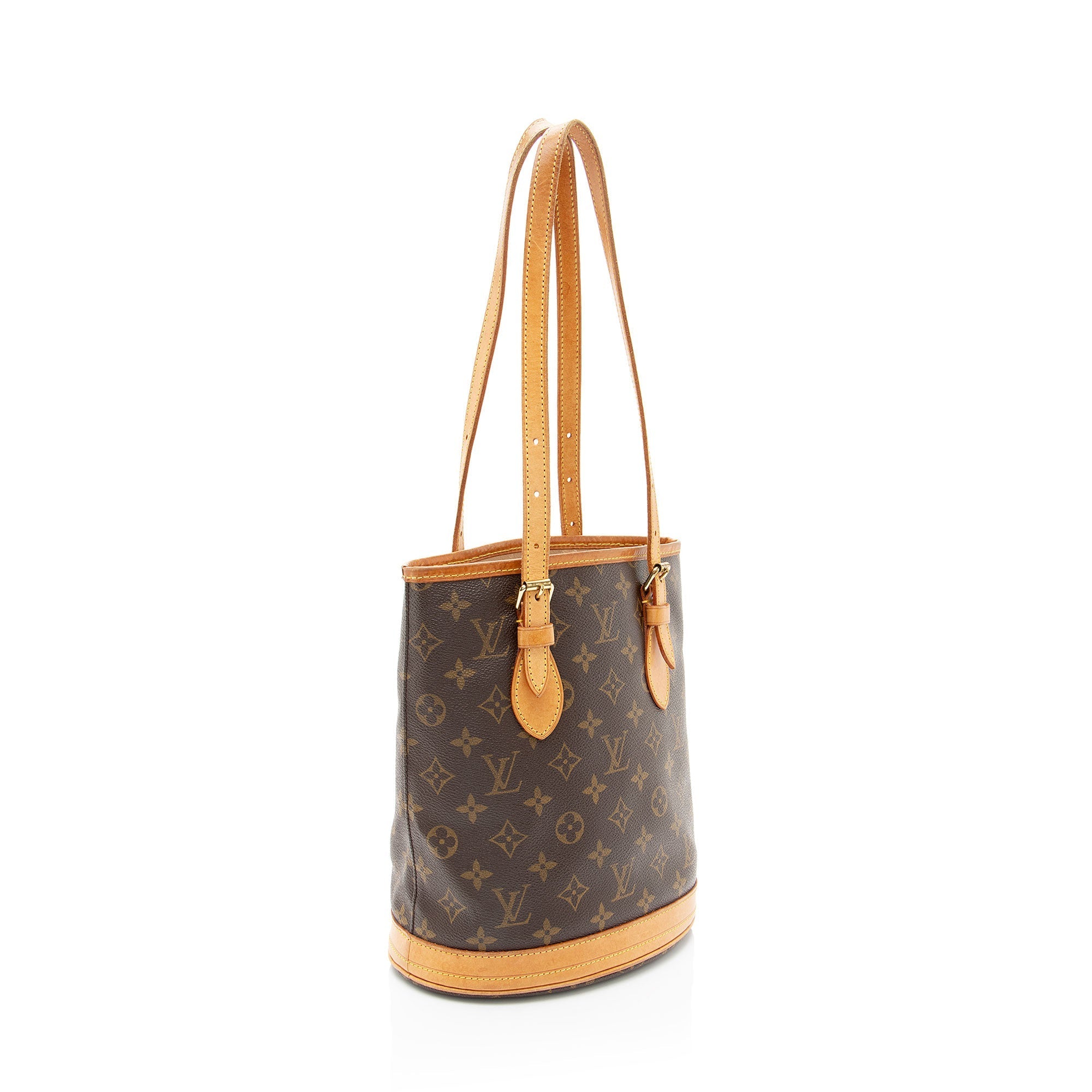 Louis Vuitton Vintage Monogram Canvas Petit Bucket Tote