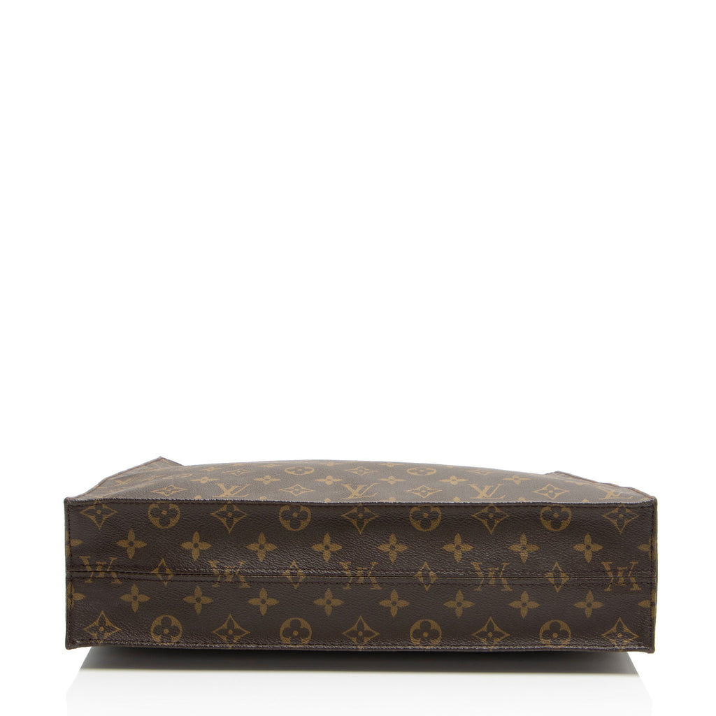 Louis Vuitton Vintage Monogram Canvas Sac Plat Tote (SHF-mbbbzu)