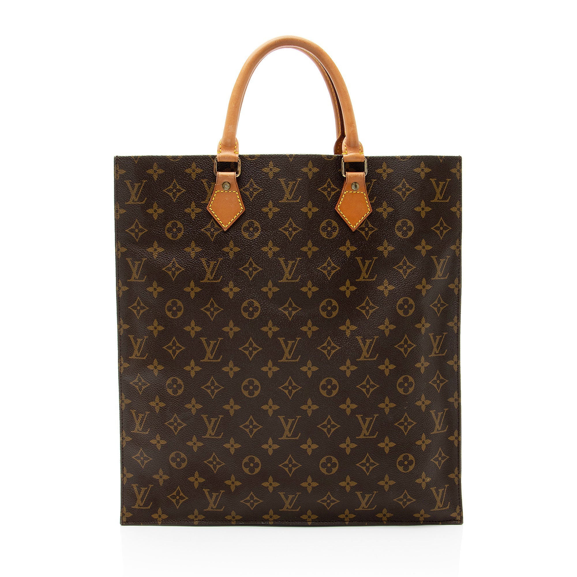 Louis Vuitton Vintage Monogram Canvas Sac Plat Tote